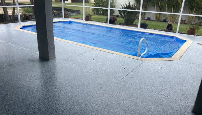metallic outdoor concrete coating
